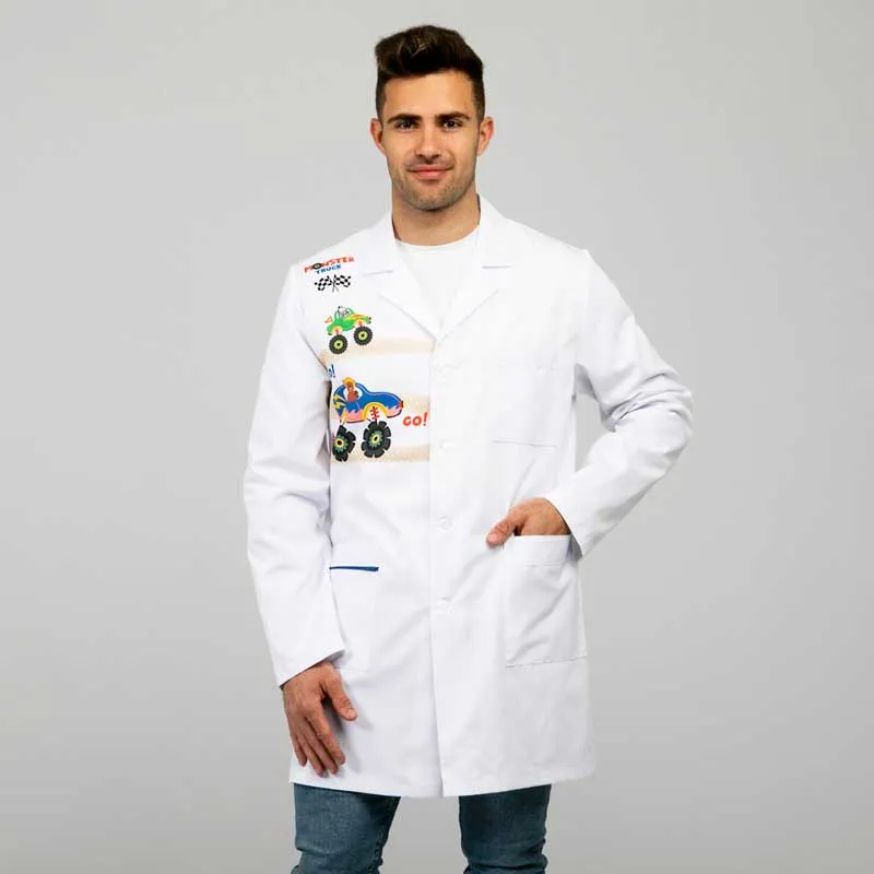 BATA BLANCA CON ESTAMPADO MONSTER TRUCK  OUTLET