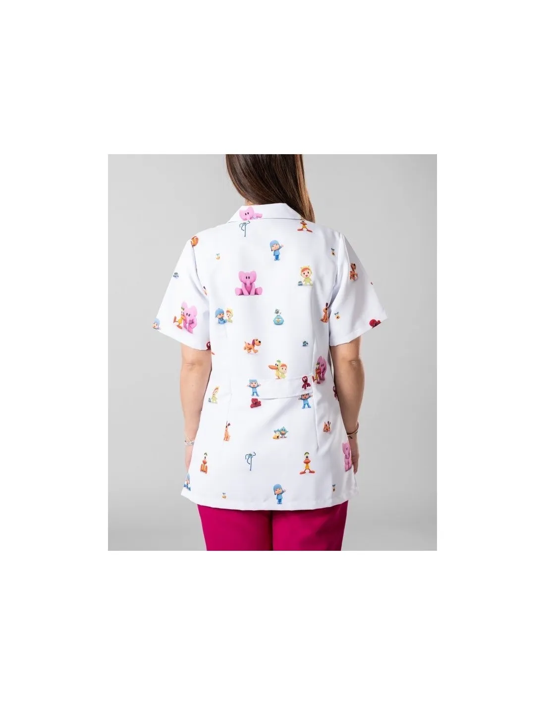 Bata corta sanitaria mujer Garys Pocoyo
