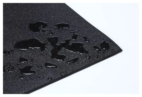 BBB BBB Indoor Trainer Mat Rollable Trainer Negro