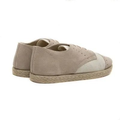 Blucher esparto niño beige chuches