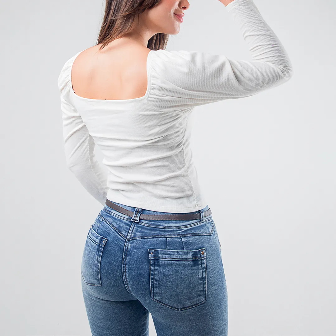 Blusa Manga Larga Adele