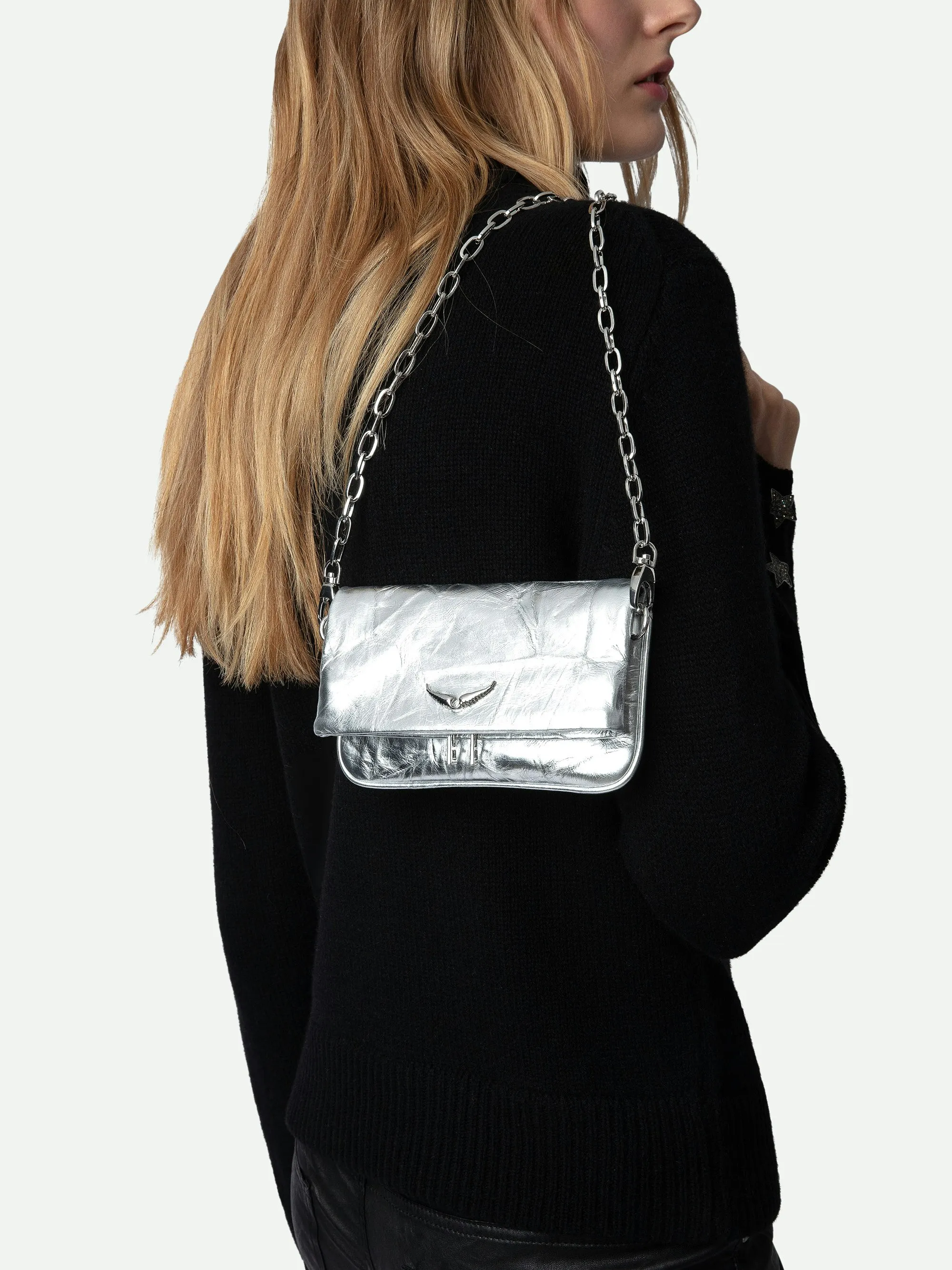 Bolso de Mano Rock Nano Eternal Metalizado