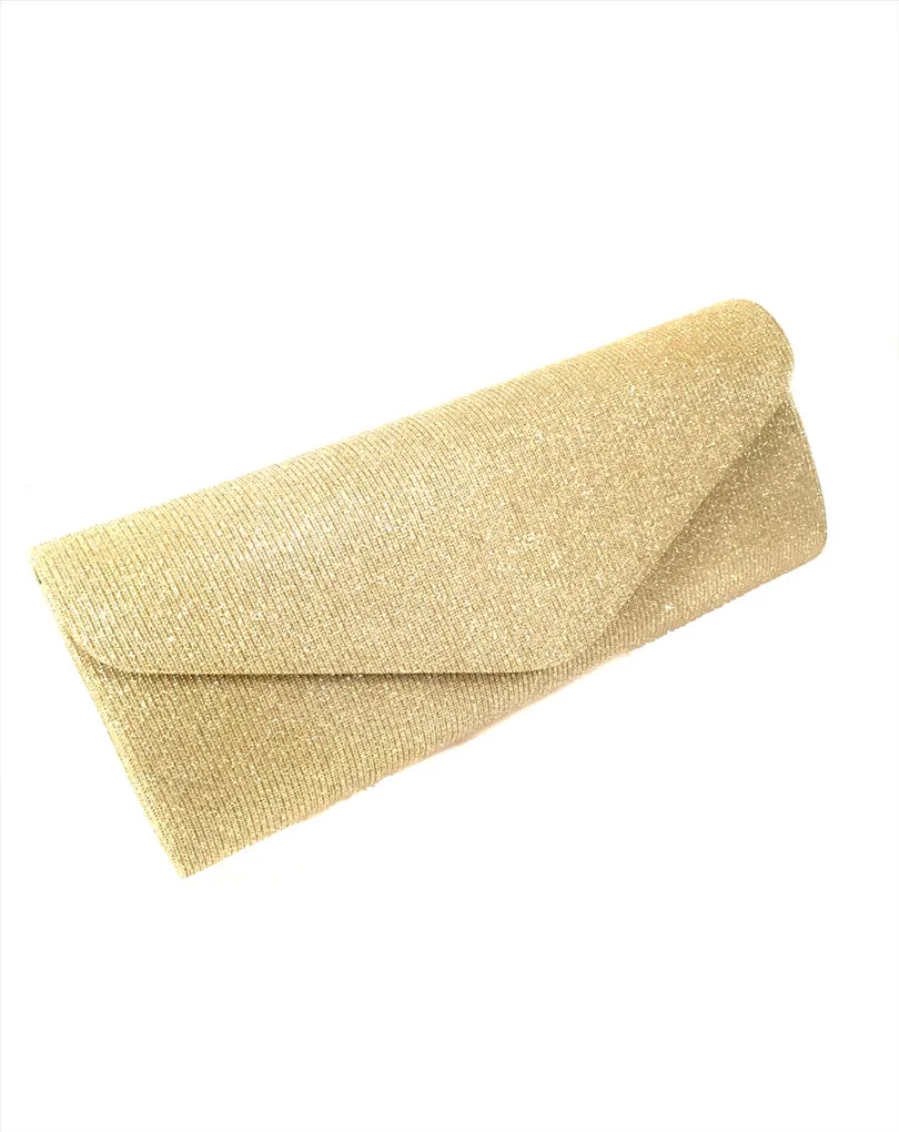 BOLSOS DE FIESTA DORADOS