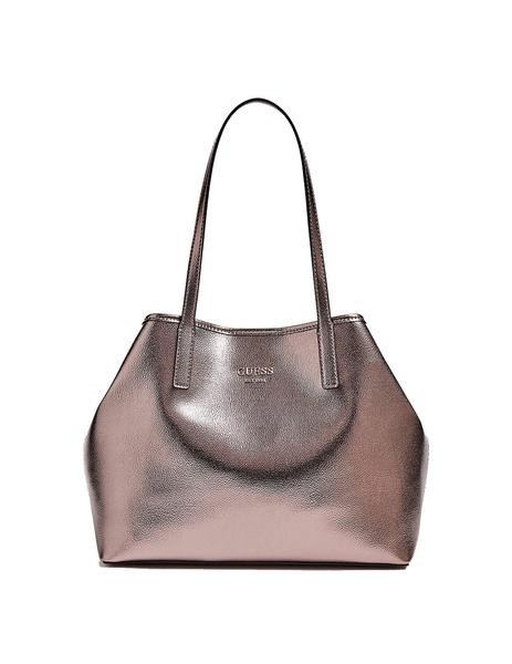 bolsos guess vikky plateado
