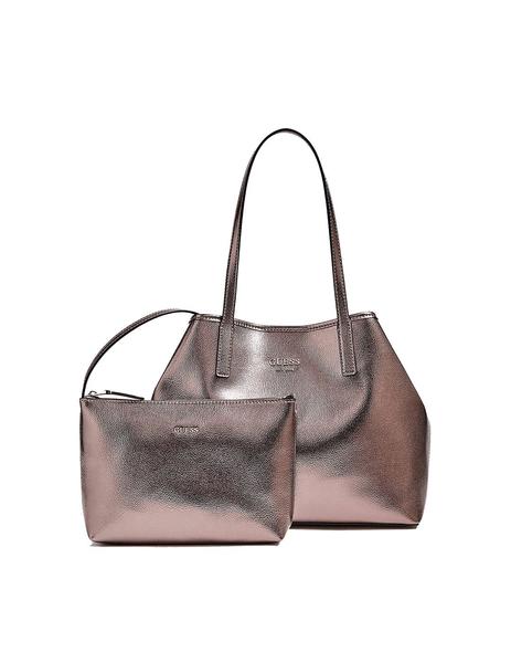 bolsos guess vikky plateado
