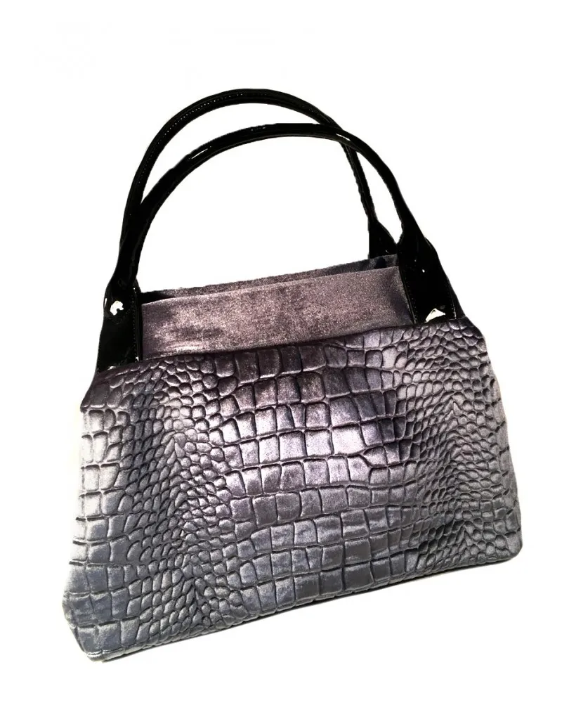 BOLSOS ORIGINALES MODA GRISES