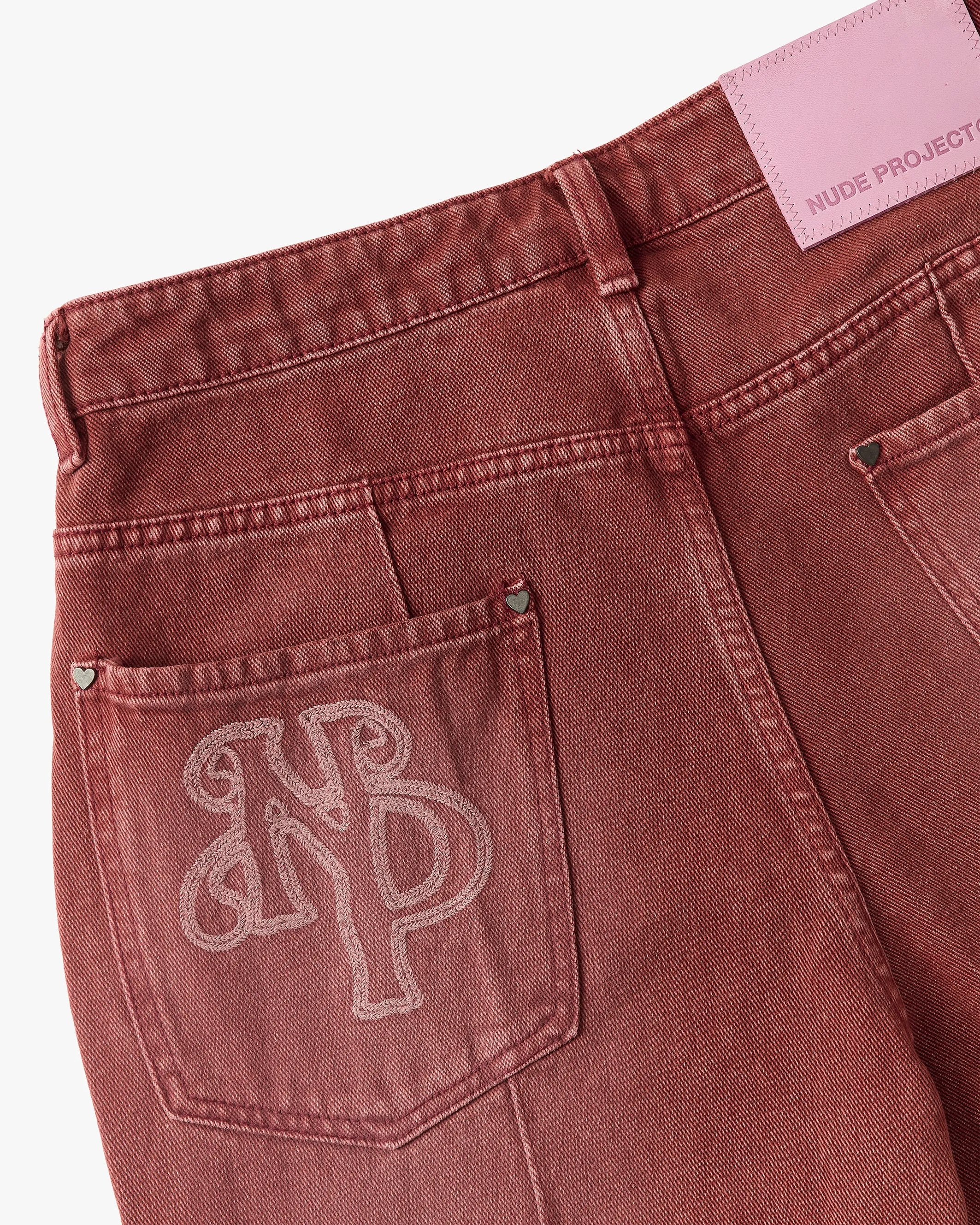 BOOTCUT PANTS RED