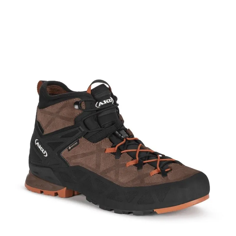 Botas de montaña para hombre AKU Rock DFS Mid (marrón óxido)