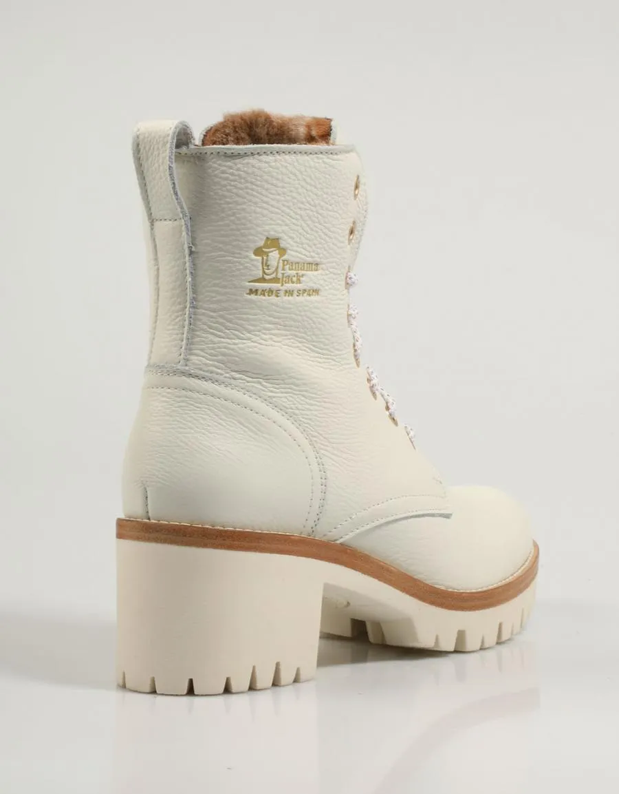  botines PANAMA JACK Padma en Blanco 84075