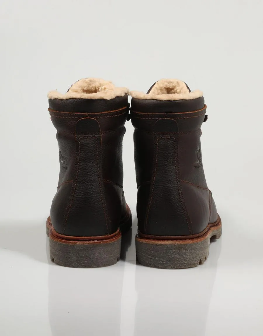  bottines PANAMA JACK P03 Aviator en Maron 80419