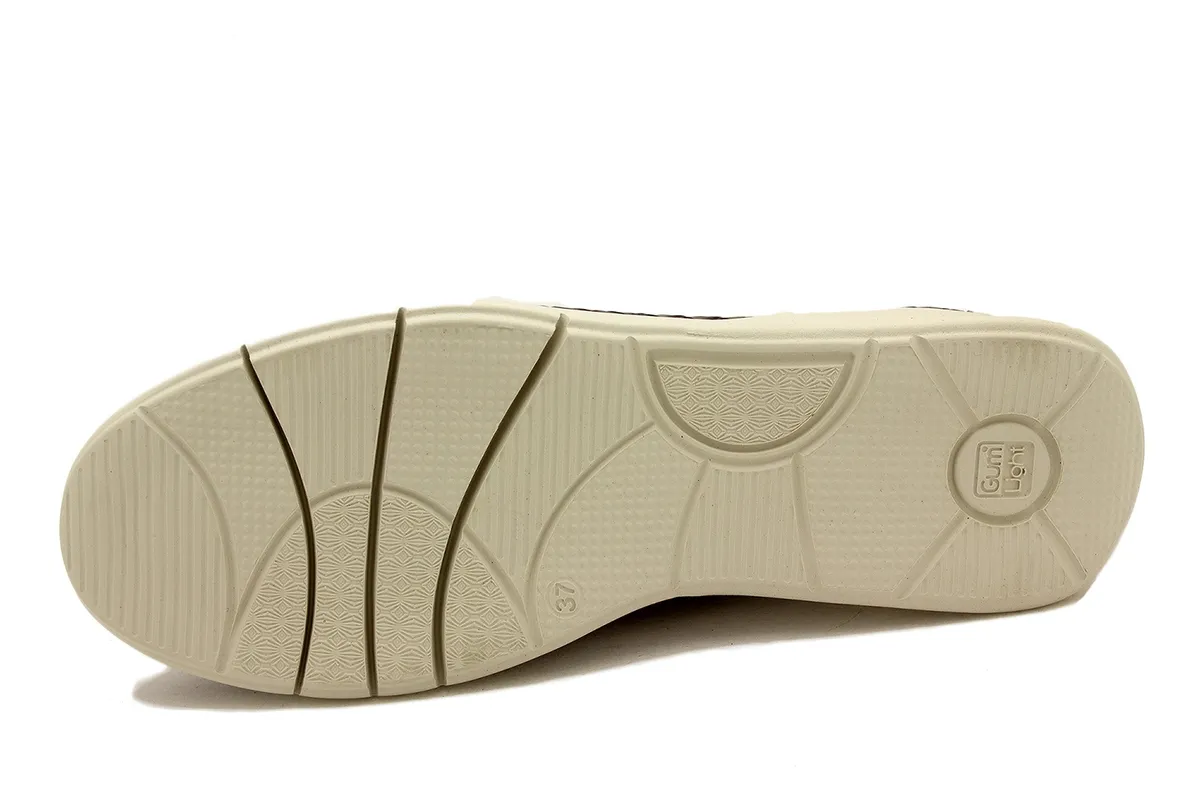 BROWN LEATHER LACEUP SHOE