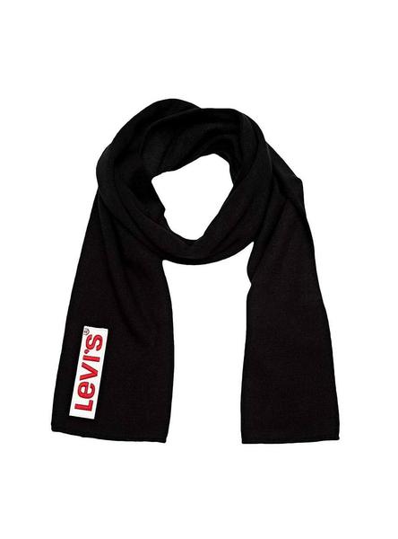 bufanda levis colorblock negro hombre y mujer