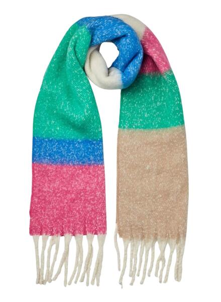 Bufanda Pieces Bea Long Multicolor Para Mujer