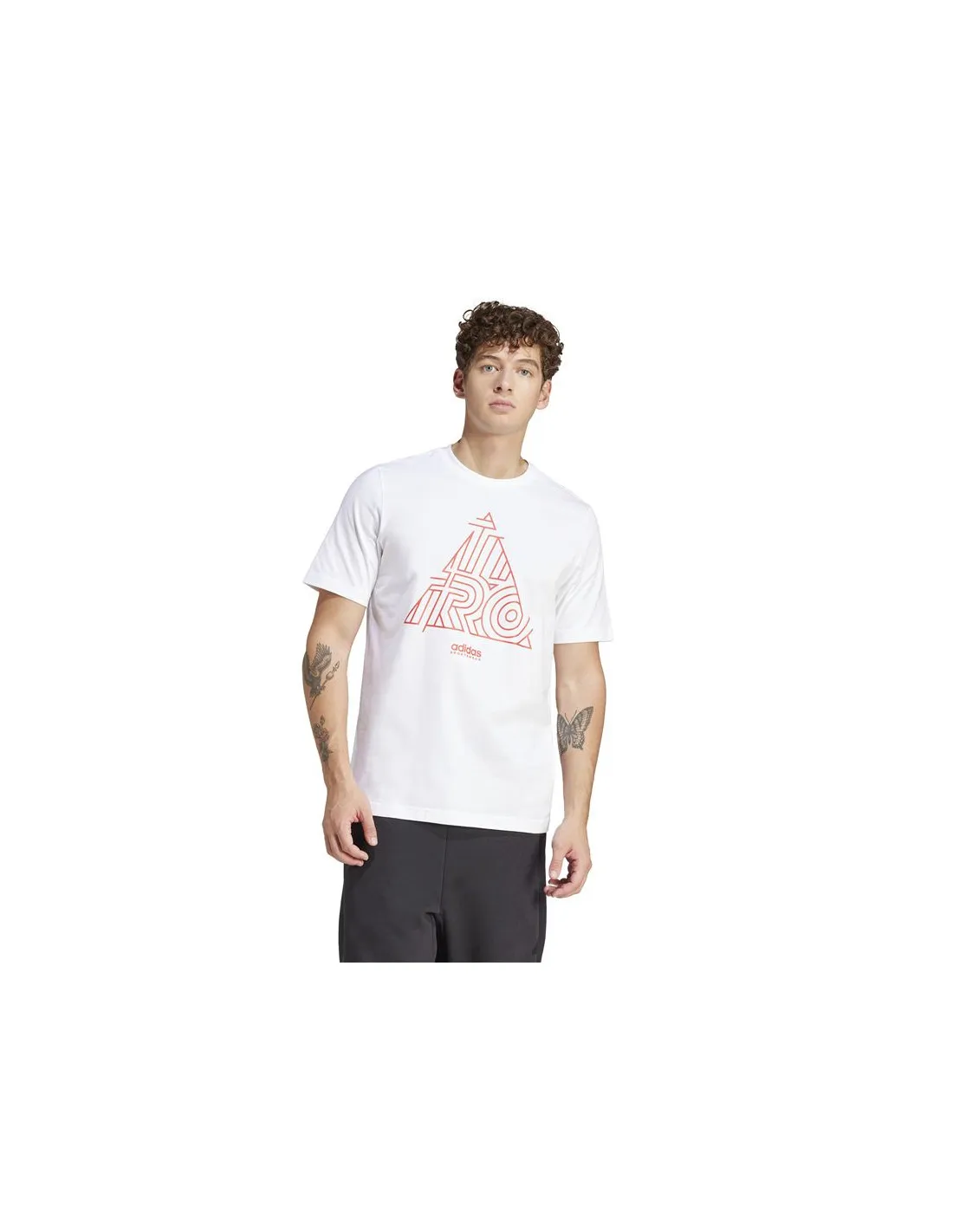 Camiseta adidas House Of Tiro Hombre Blanco