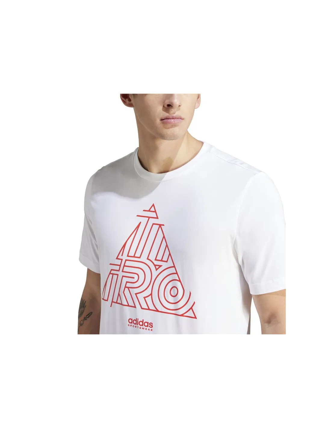 Camiseta adidas House Of Tiro Hombre Blanco