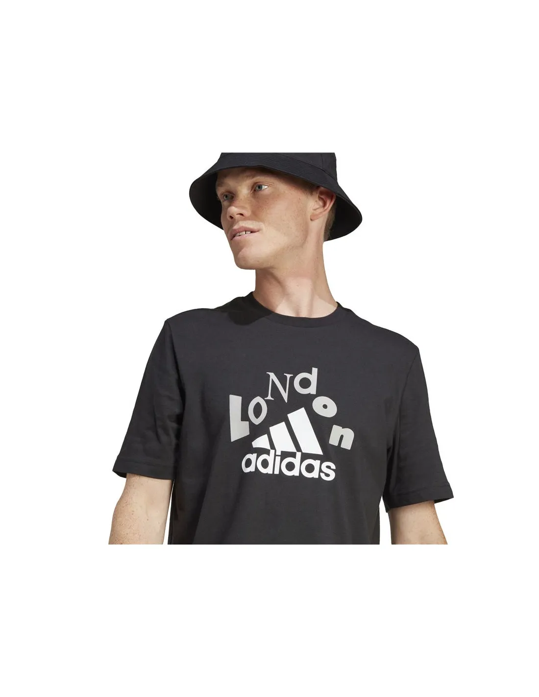 Camiseta adidas Ldn Graphic Hombre Negro