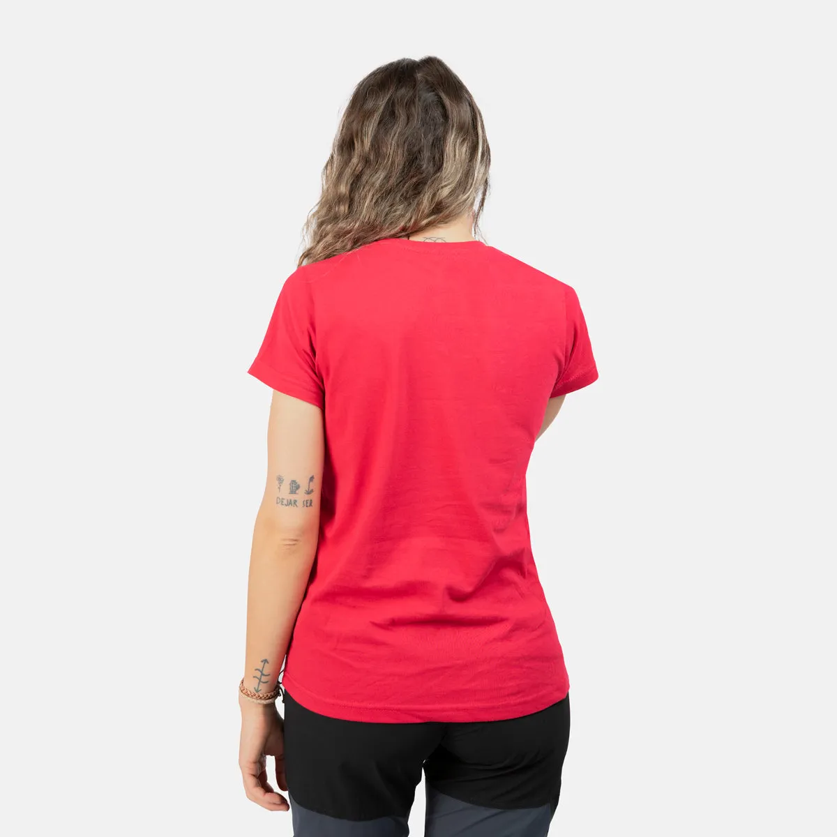 Camiseta algodon manga corta moran w