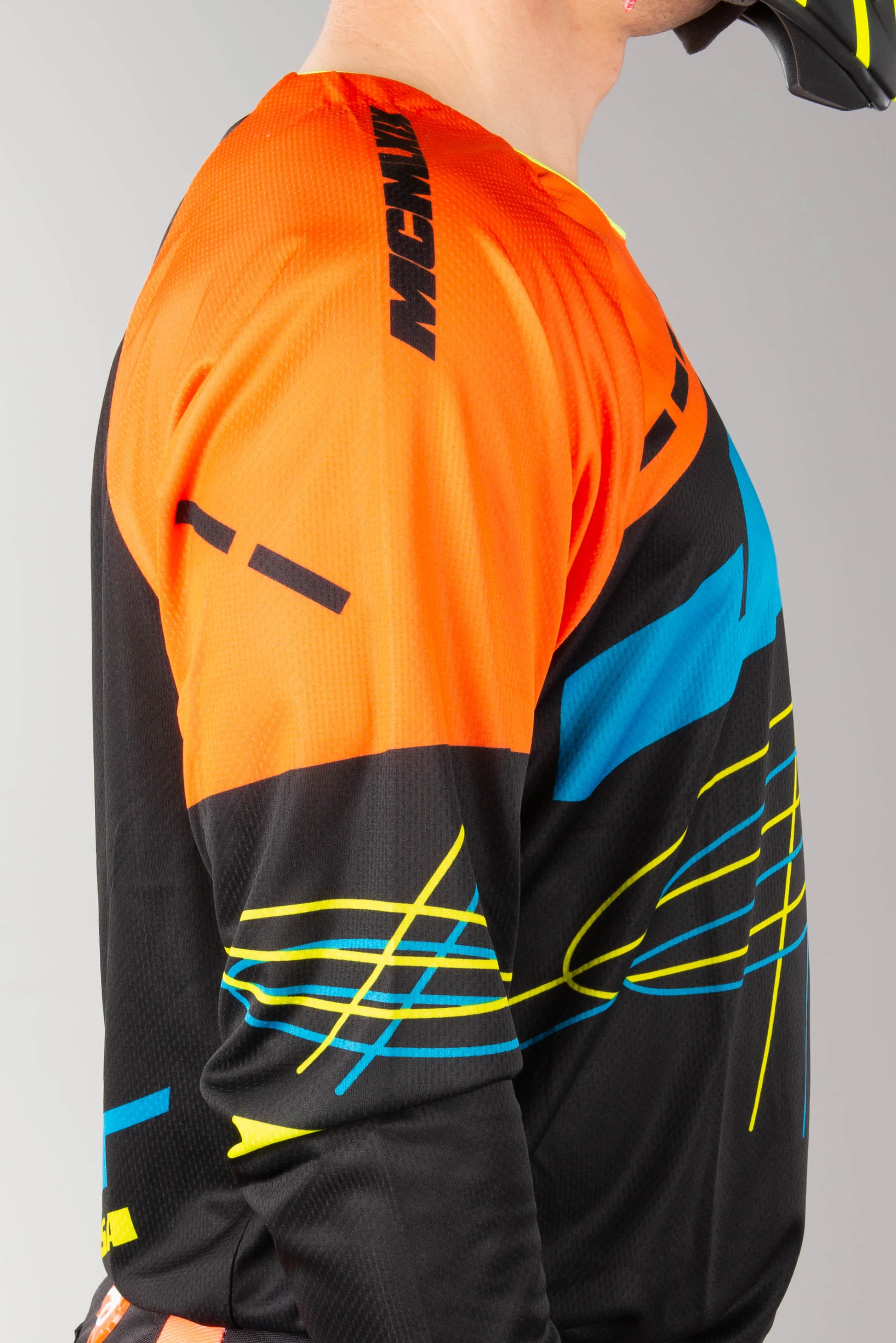Camiseta de Cross JT Racing Hyperlite Blueprint OBNYL