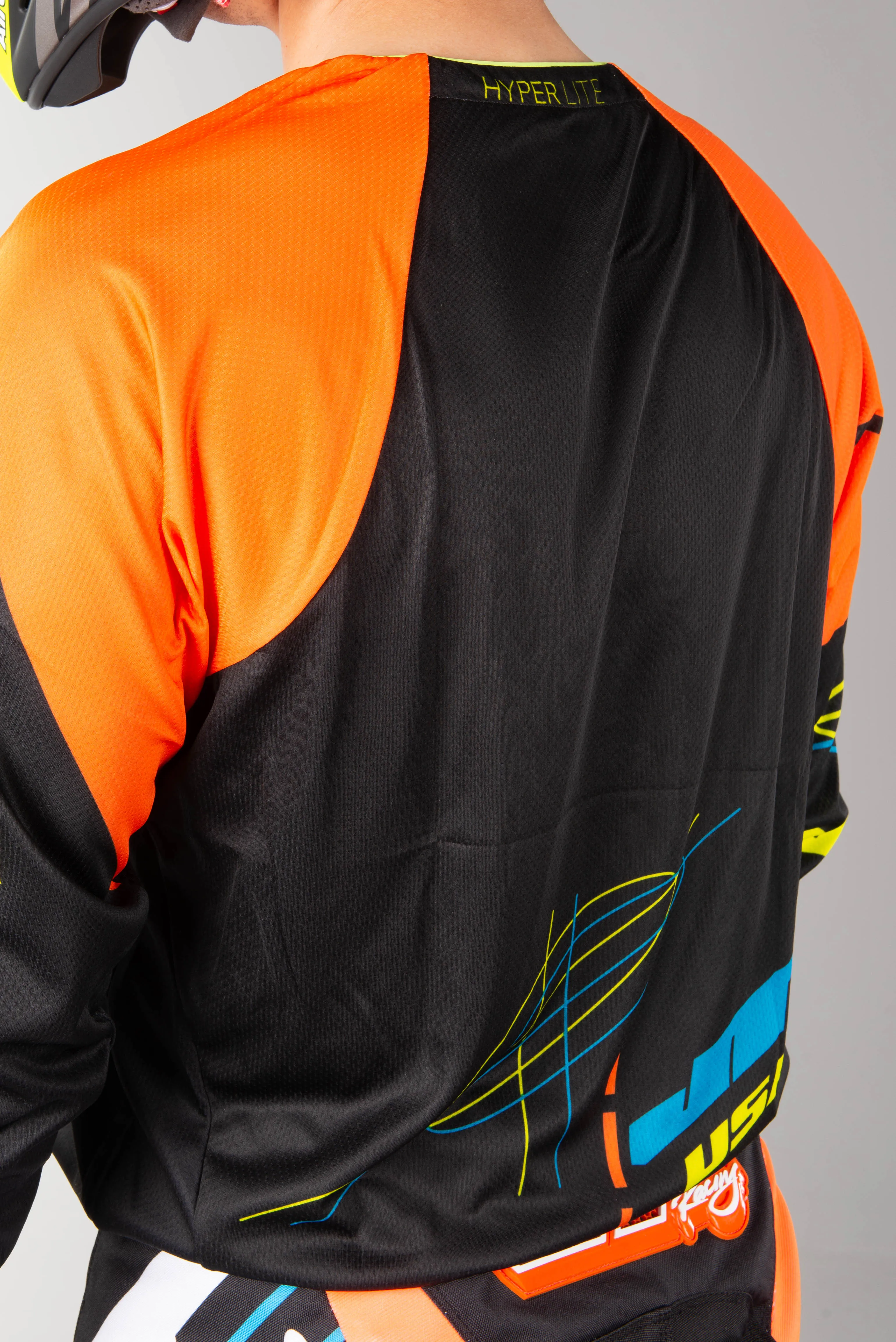 Camiseta de Cross JT Racing Hyperlite Blueprint OBNYL