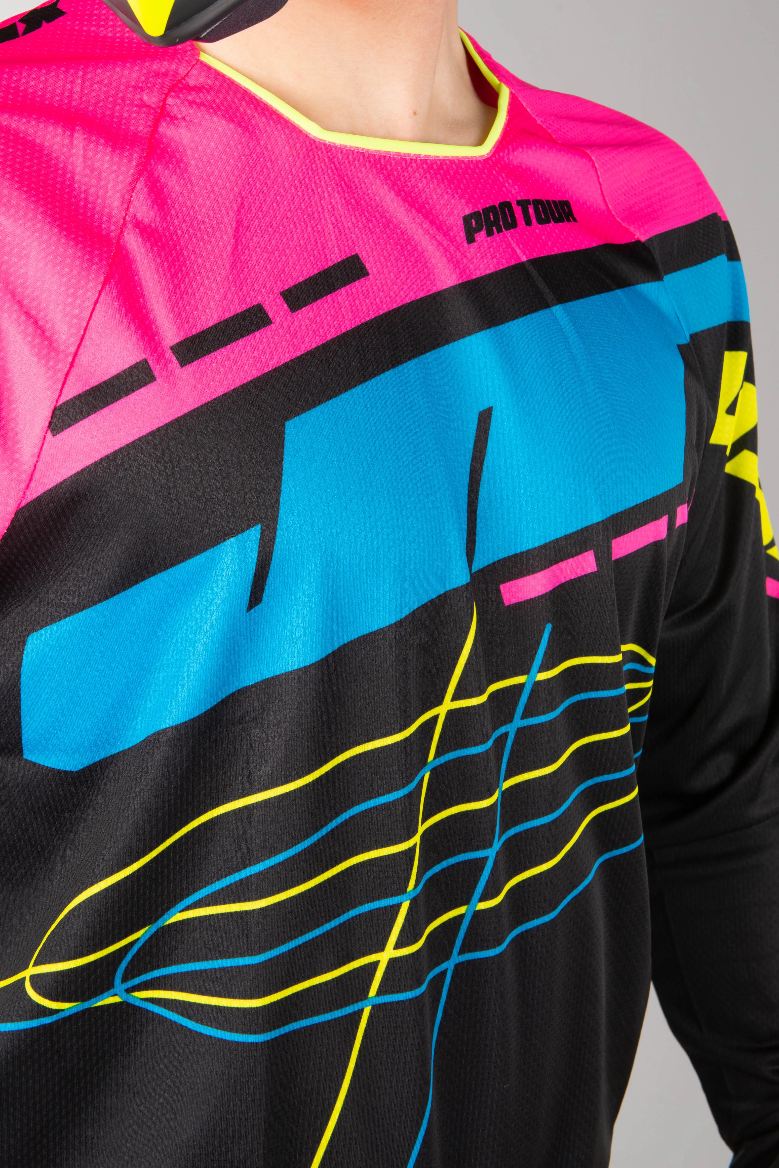 Camiseta de Cross JT Racing Hyperlite Blueprint PBNYL