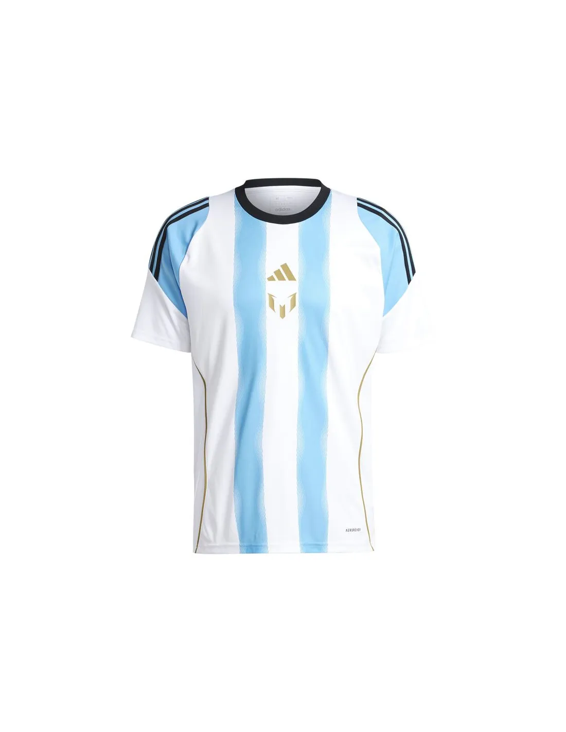 Camiseta de Fútbol adidas Messi Training Jersey Hombre Blanco