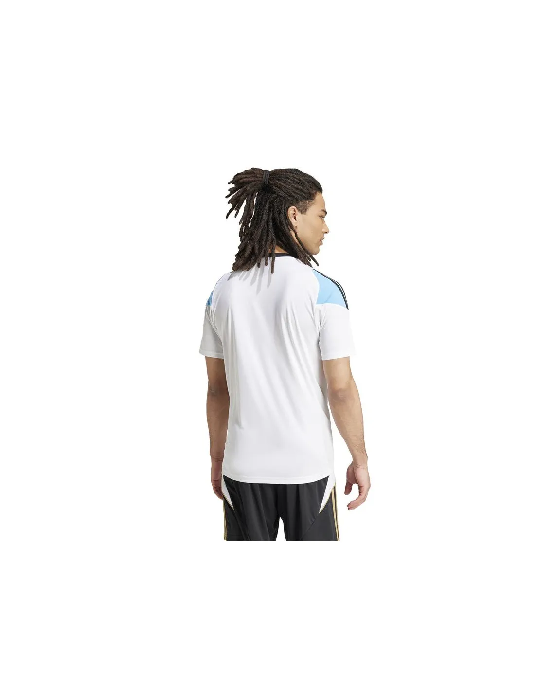 Camiseta de Fútbol adidas Messi Training Jersey Hombre Blanco