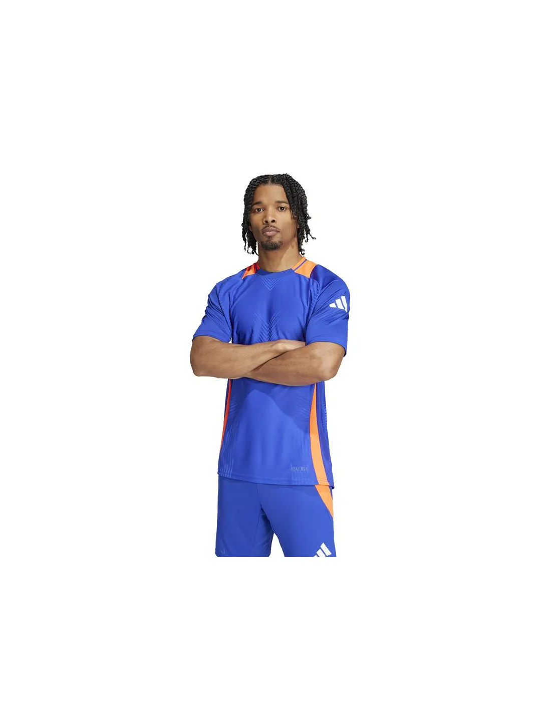 Camiseta de Fútbol adidas Tiro24 Pro Training Jersey Hombre Azul