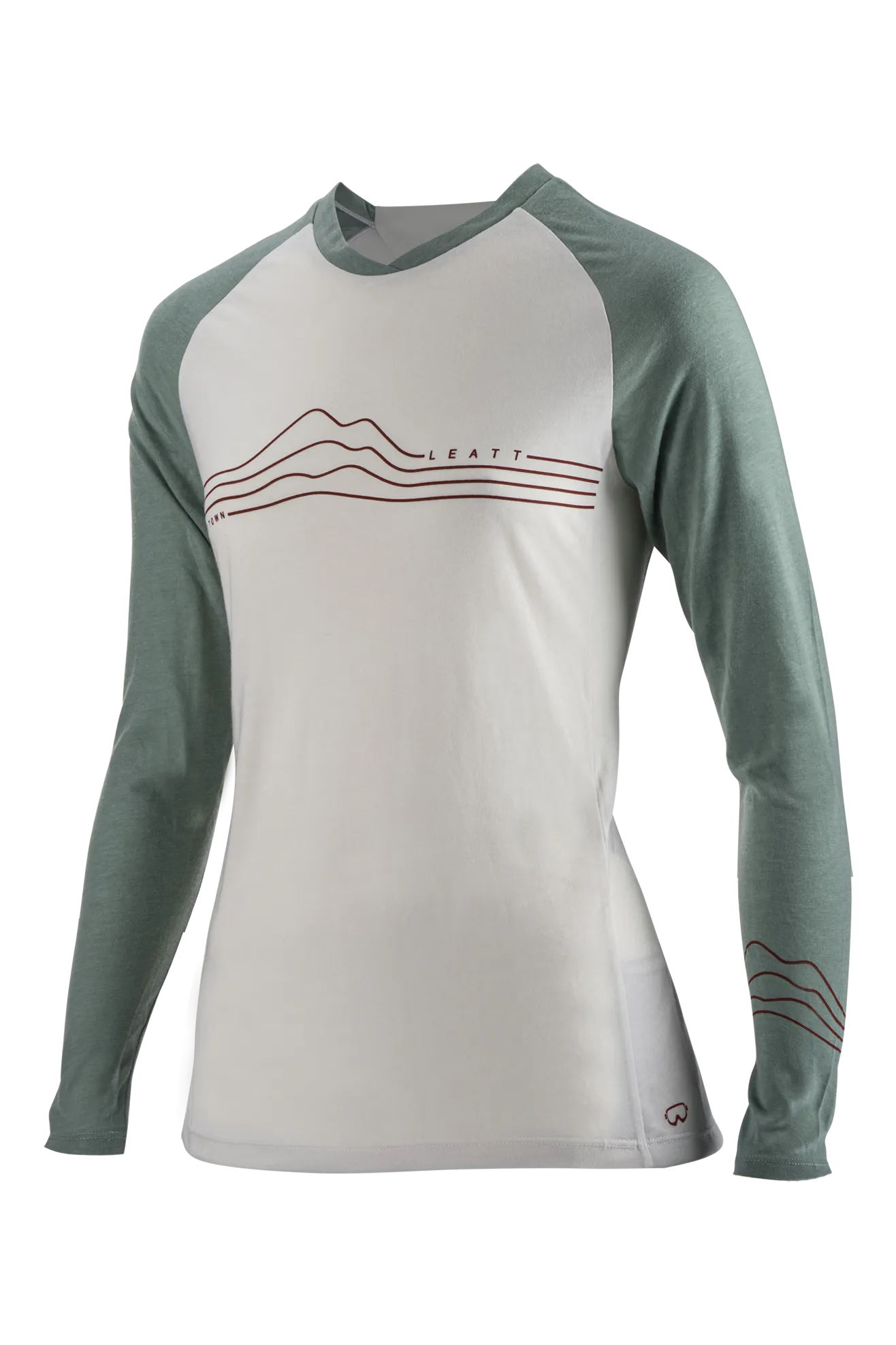 Camiseta de MTB para Mujer Leatt AllMtn 3.0 Pistachio
