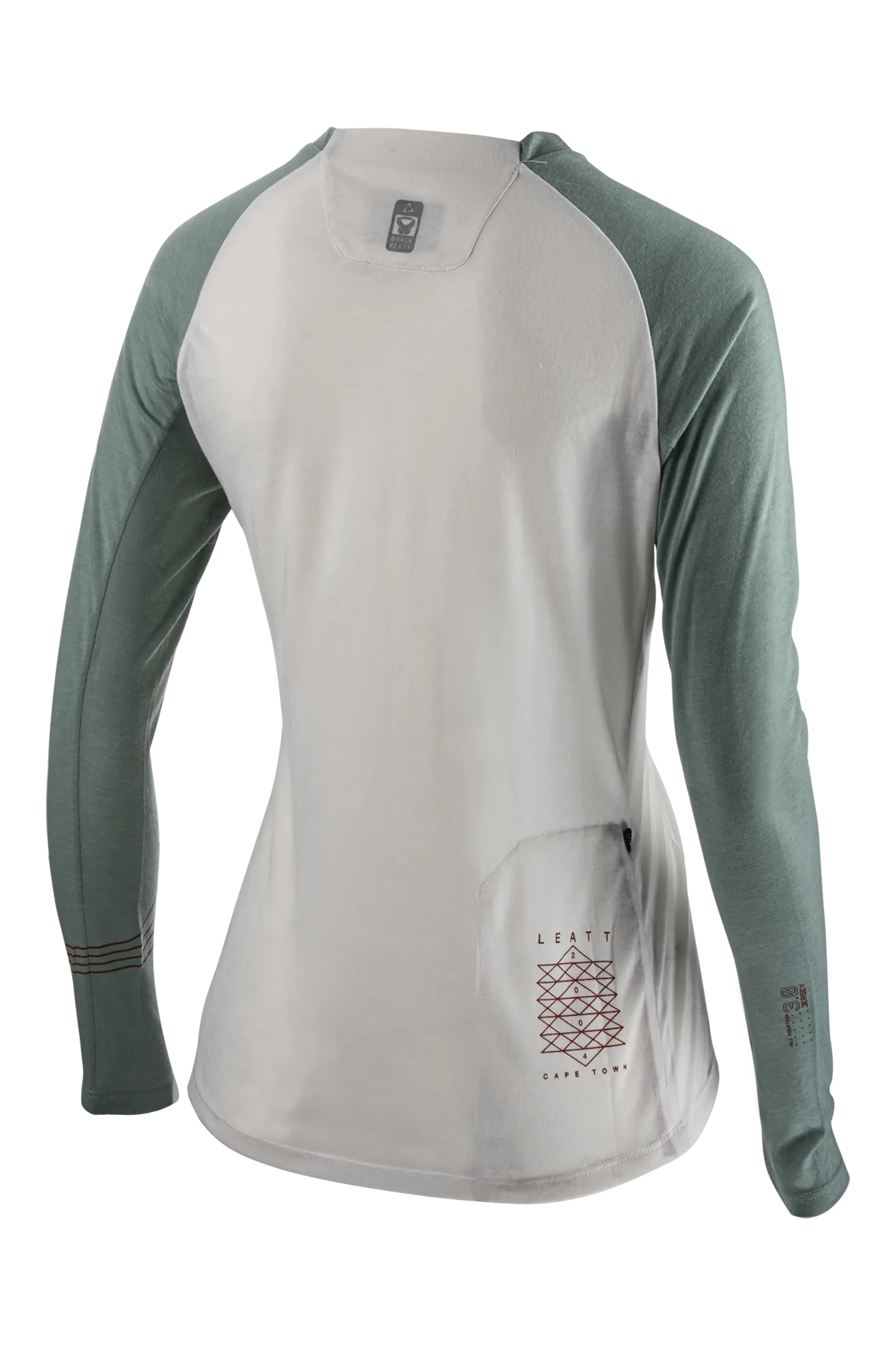 Camiseta de MTB para Mujer Leatt AllMtn 3.0 Pistachio