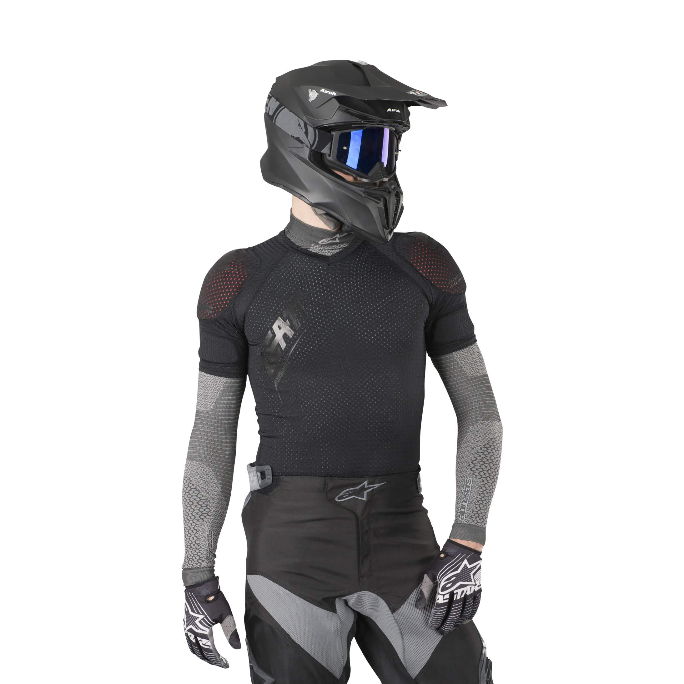 Camiseta de Protección para Hombros Leatt 3DF AirFit Lite