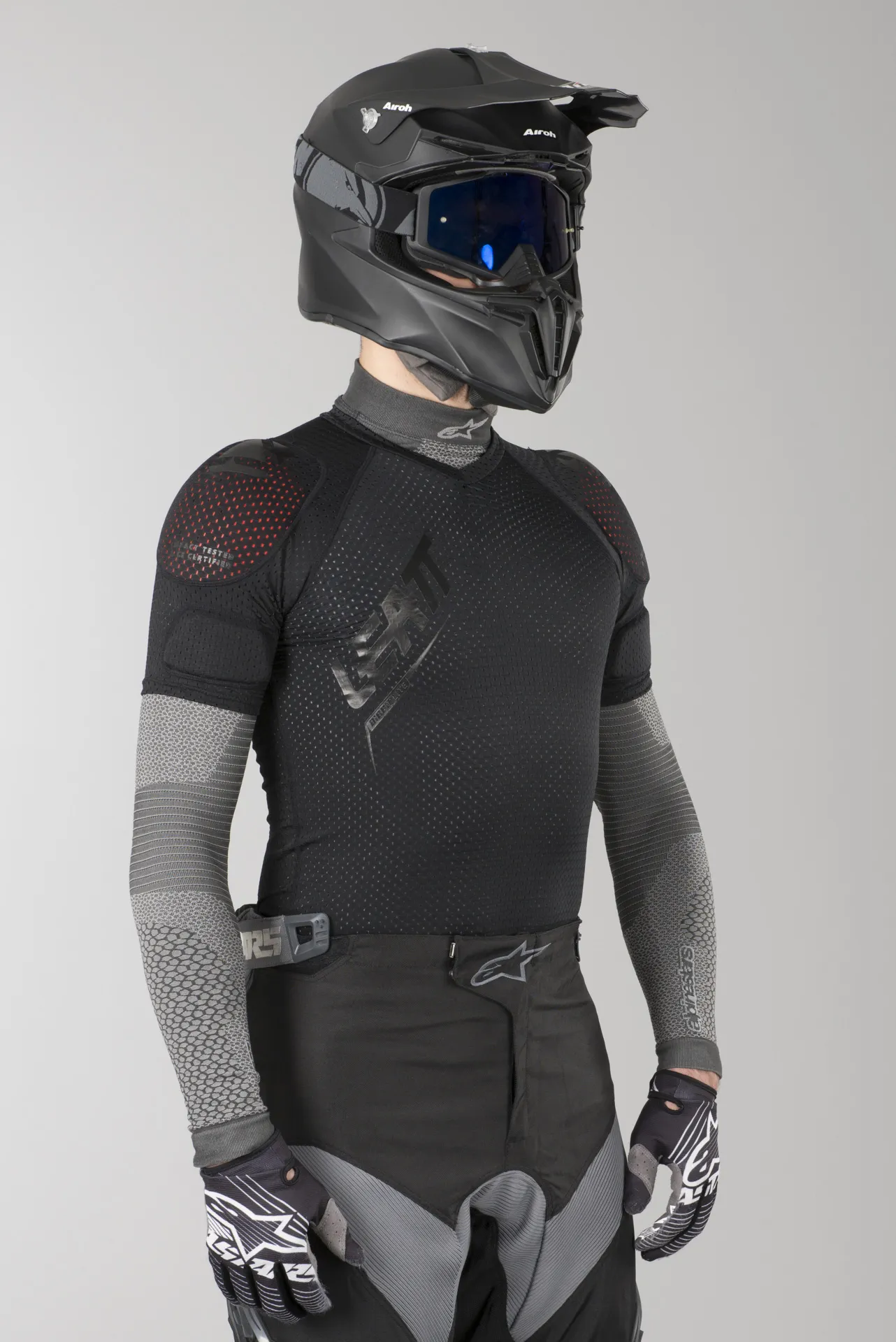 Camiseta de Protección para Hombros Leatt 3DF AirFit Lite