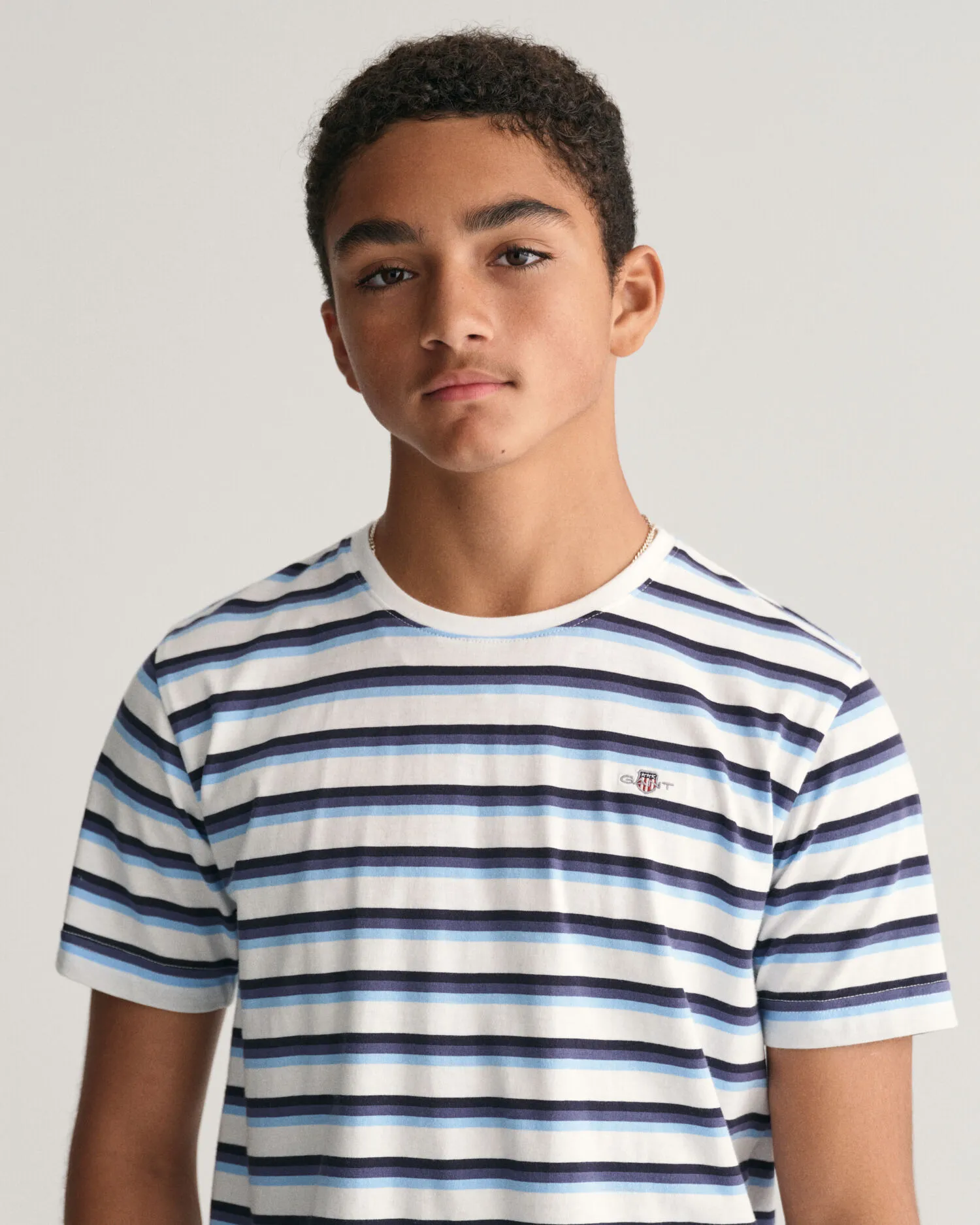 Camiseta de rayas Shield Teens