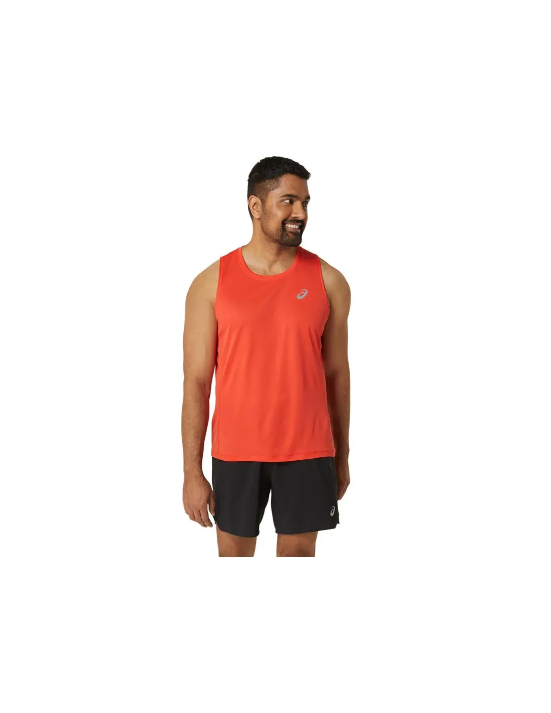 Camiseta de Running ASICS Core Singlet Hombre Rojo