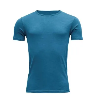 Camiseta Devold Breeze Hombre (AZUL NARANJA) Hombre
