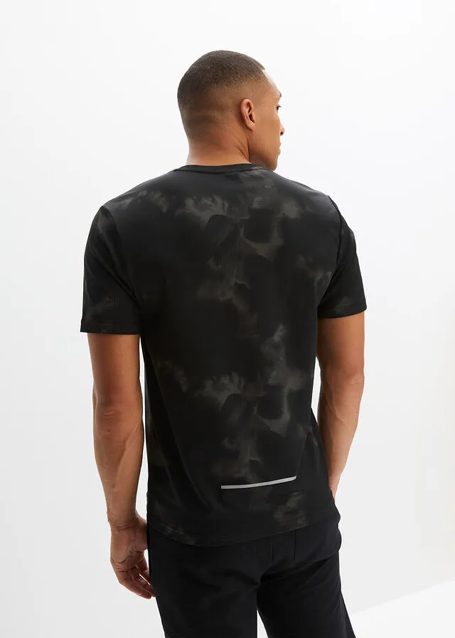 CAMISETA FUNCIONAL (2 UNIDADES) NEGRO MONOCOLORNEGRO ESTAMPADO