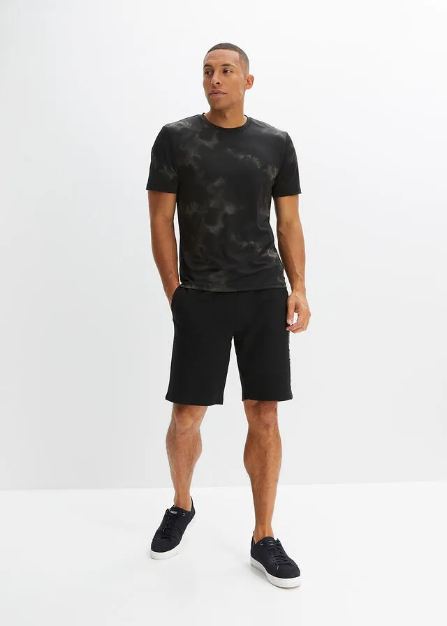 CAMISETA FUNCIONAL (2 UNIDADES) NEGRO MONOCOLORNEGRO ESTAMPADO