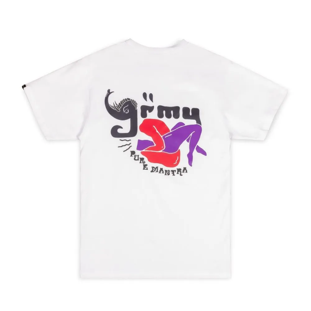 CAMISETA GRIMEY "LUST MANTRA"  WHITE | FALL 22