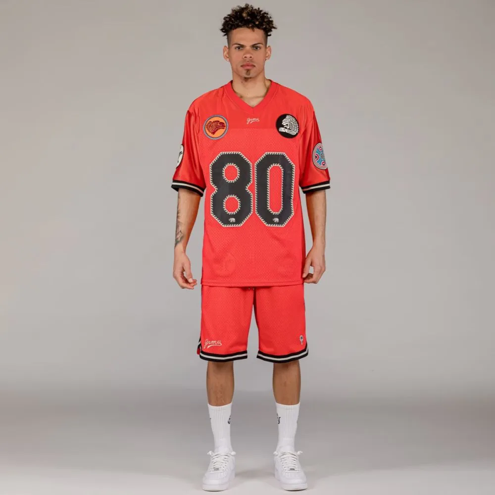 CAMISETA GRIMEY THE CLOUT MESH FOOTBALL  RED | SPRING 23