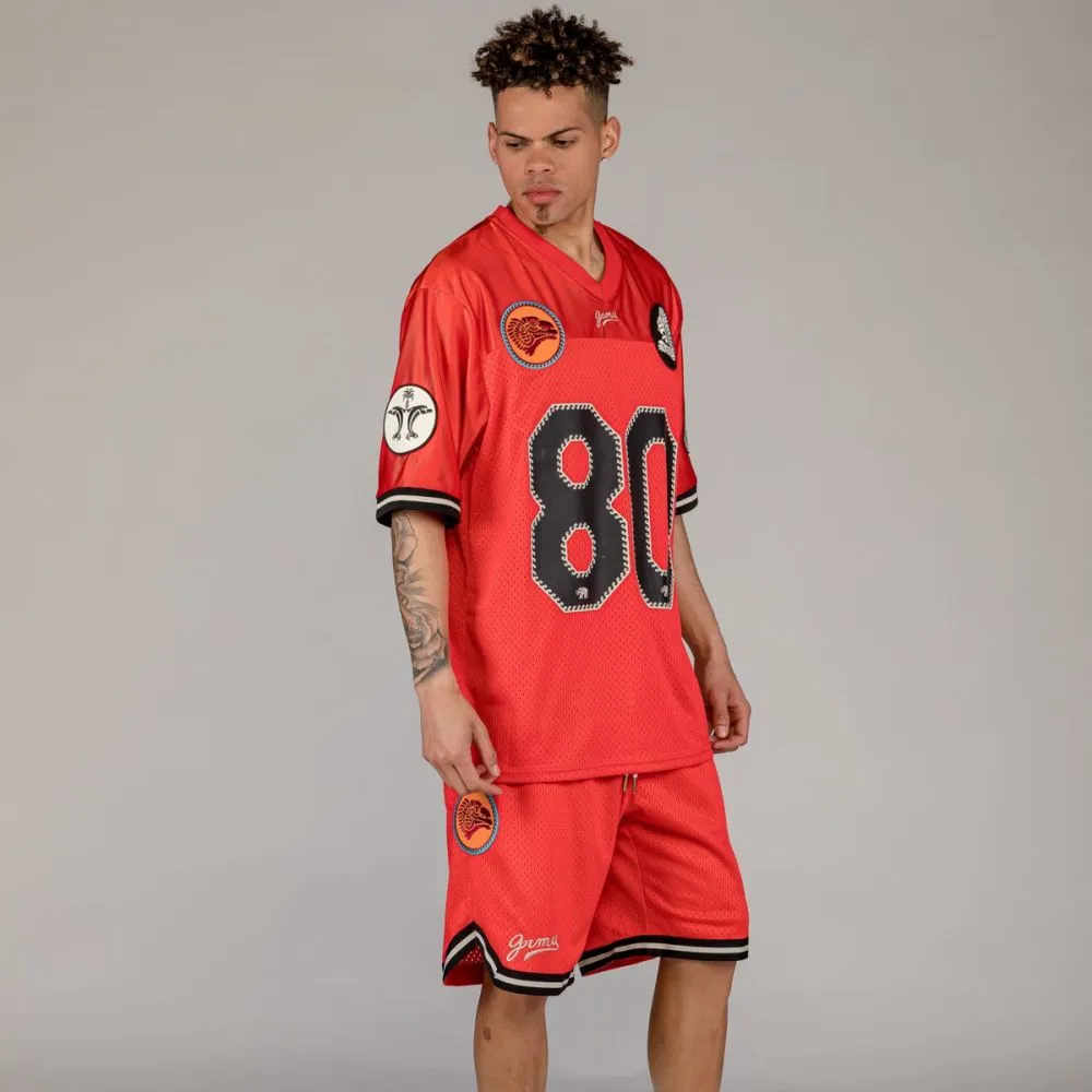 CAMISETA GRIMEY THE CLOUT MESH FOOTBALL  RED | SPRING 23
