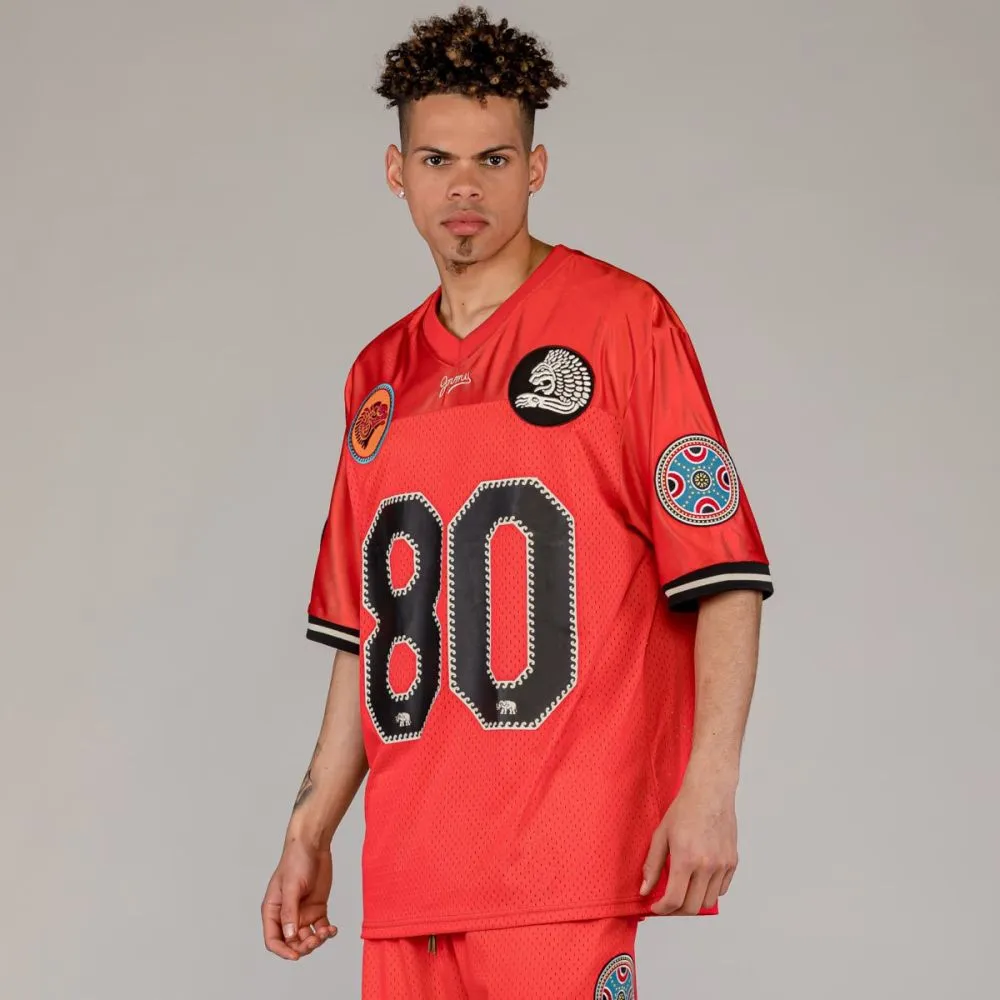 CAMISETA GRIMEY THE CLOUT MESH FOOTBALL  RED | SPRING 23