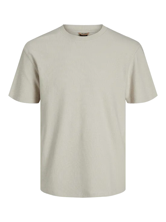 CAMISETA MANGA CORTA BEIGE JCOBLACK