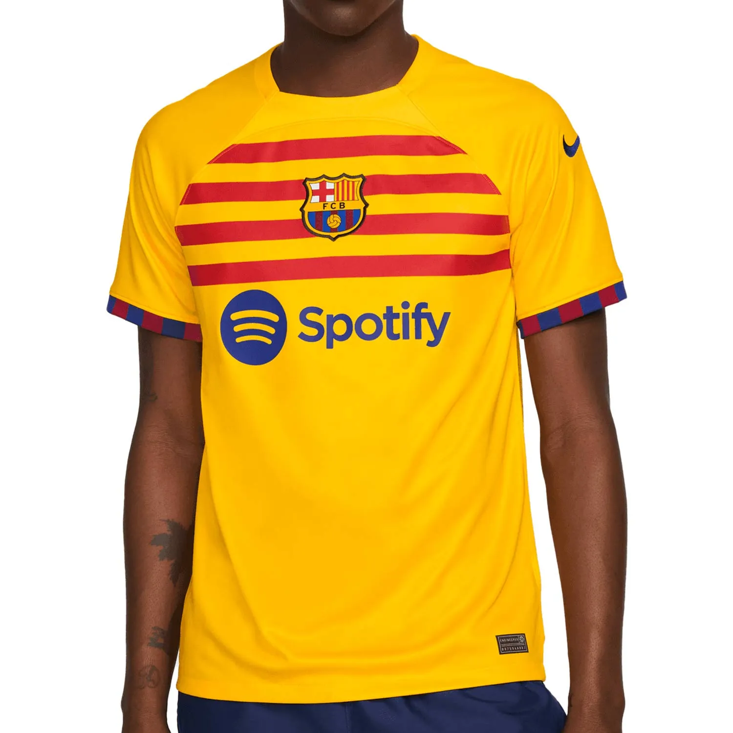 CAMISETA NIKE 4A BARCELONA SENYERA 2023 DRIFIT STADIUM