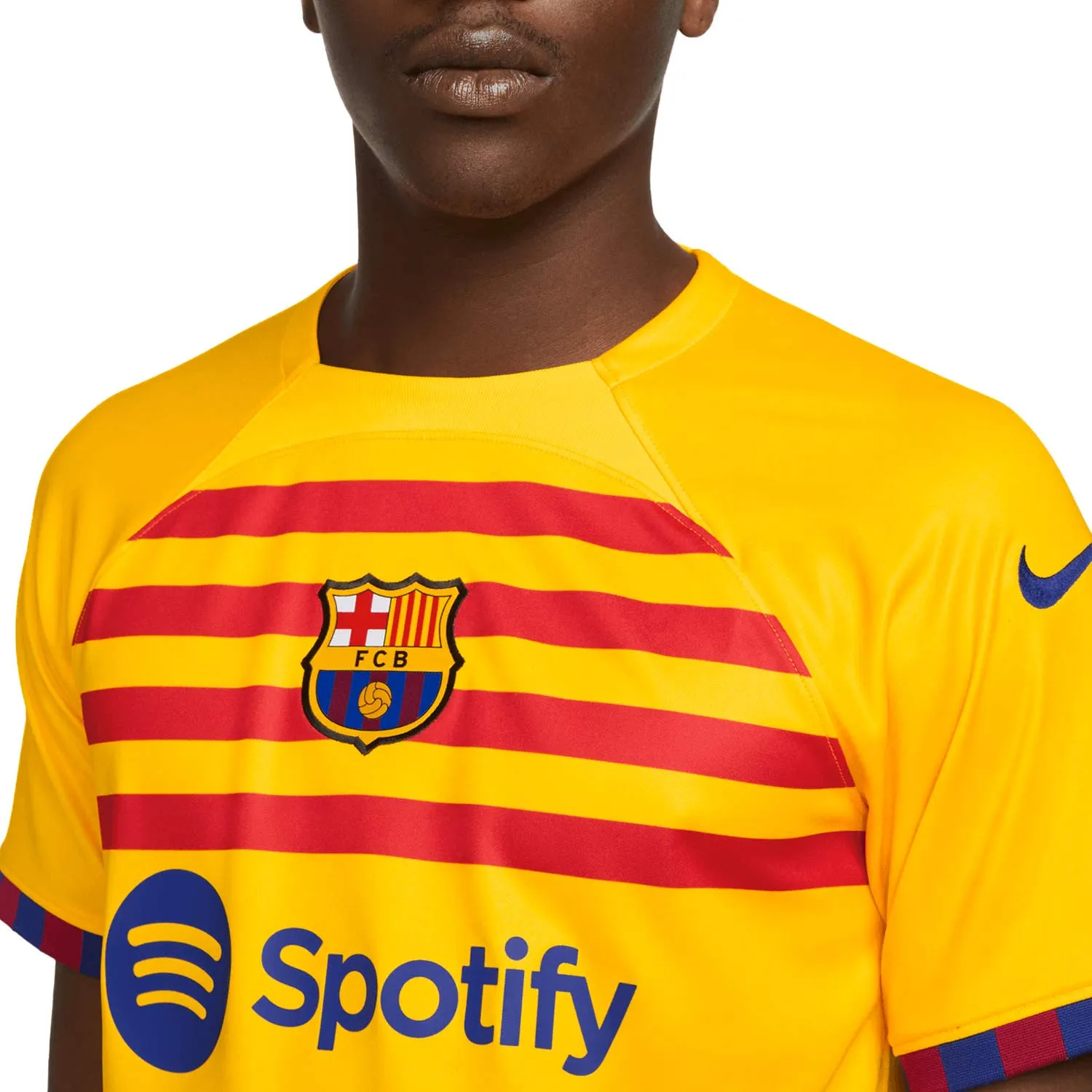 CAMISETA NIKE 4A BARCELONA SENYERA 2023 DRIFIT STADIUM