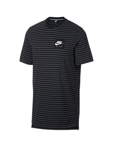 Camiseta Nike Air Top Rayas Negro