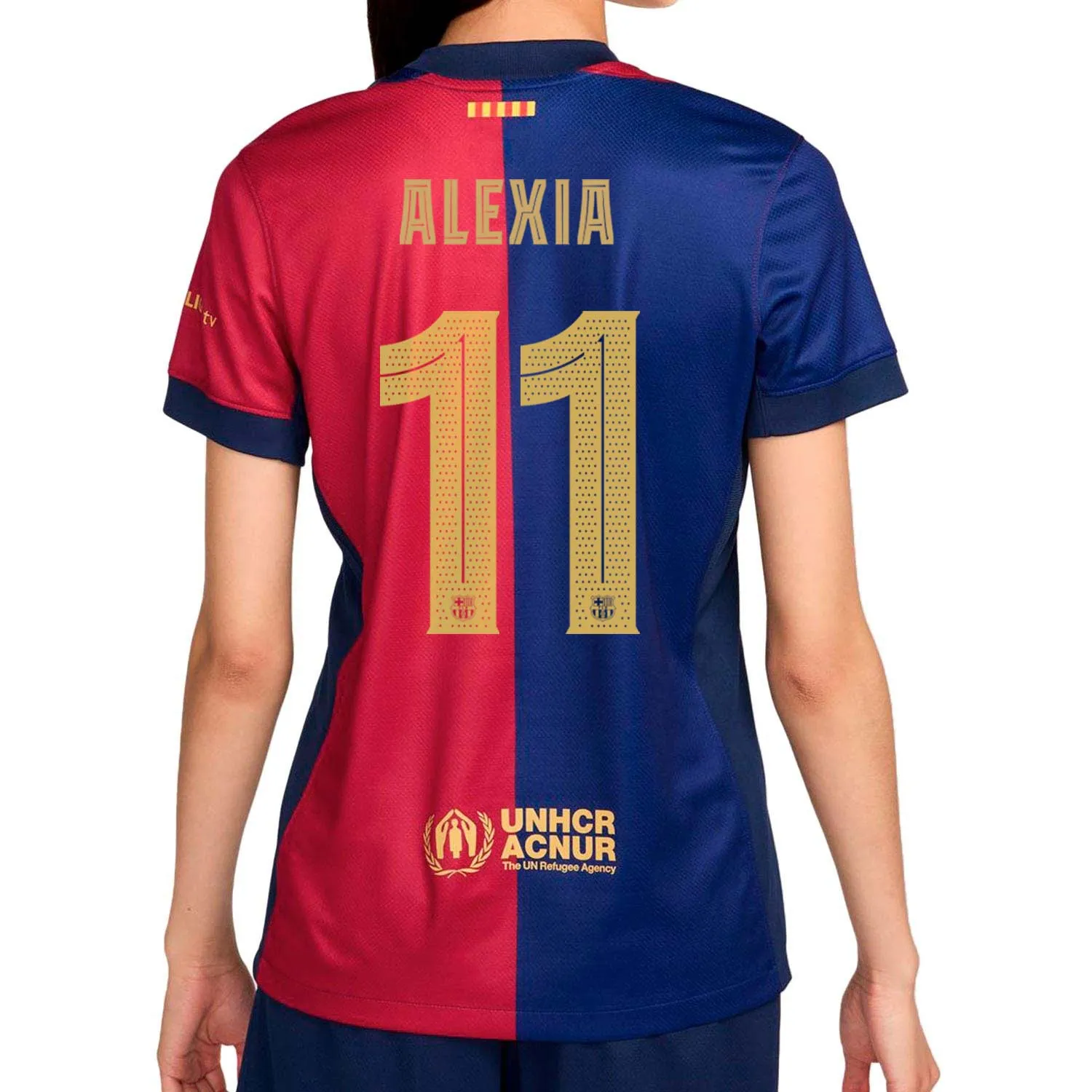 Camiseta Nike Barcelona mujer Alexia 2024 2025 DF Stadium