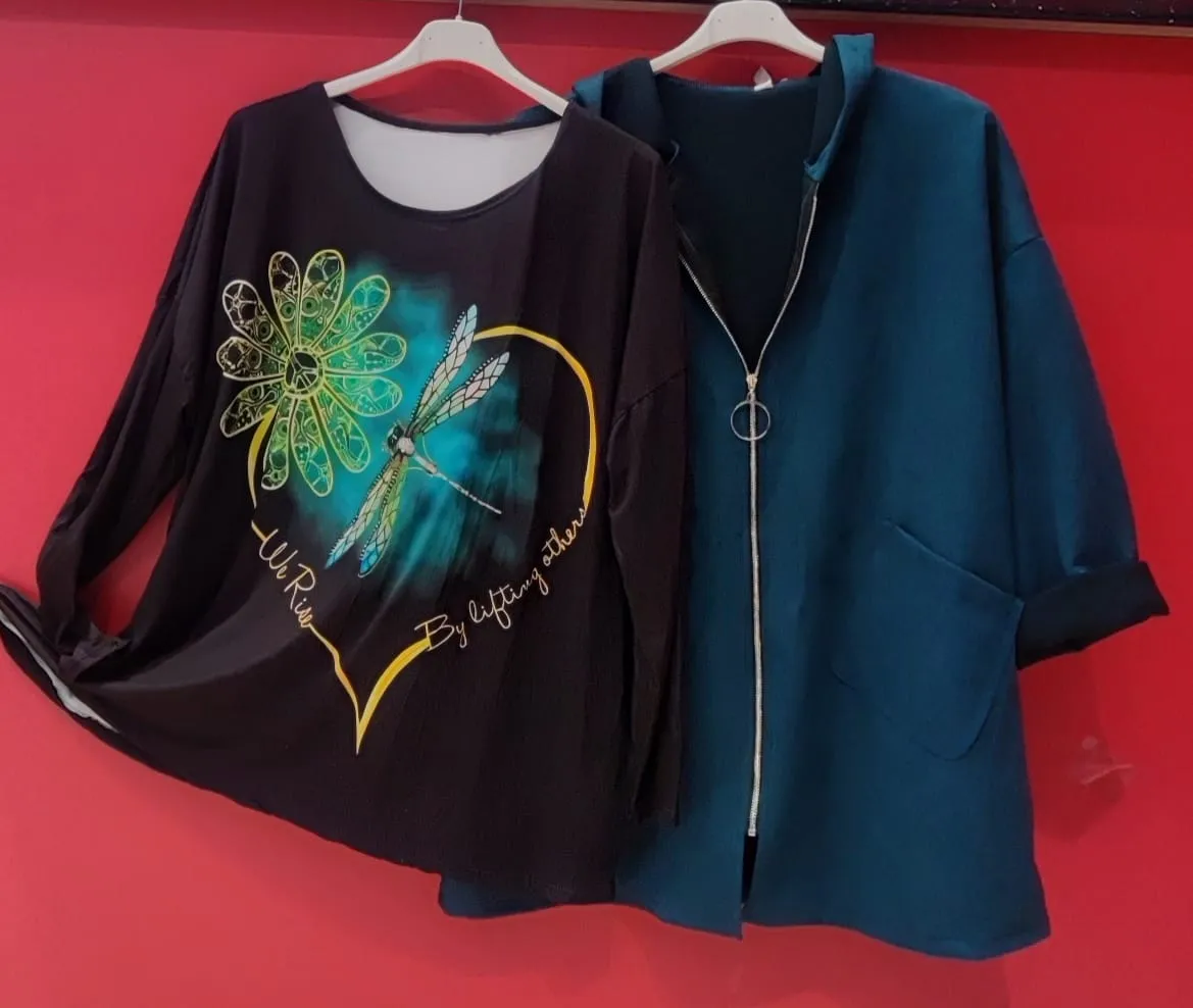 Camiseta Niña Corazon Talla Grande