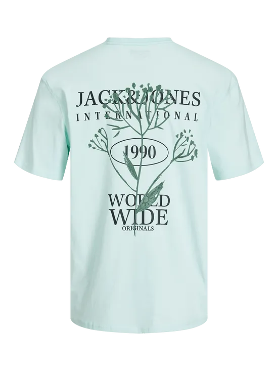 CAMISETA OVERSIZE ESTAMPADA BLANCA  JORLAFAYETTE