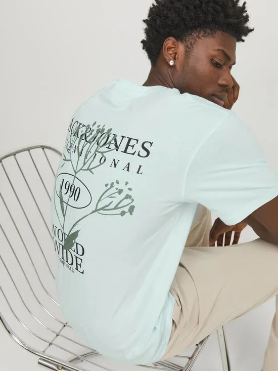 CAMISETA OVERSIZE ESTAMPADA BLANCA  JORLAFAYETTE