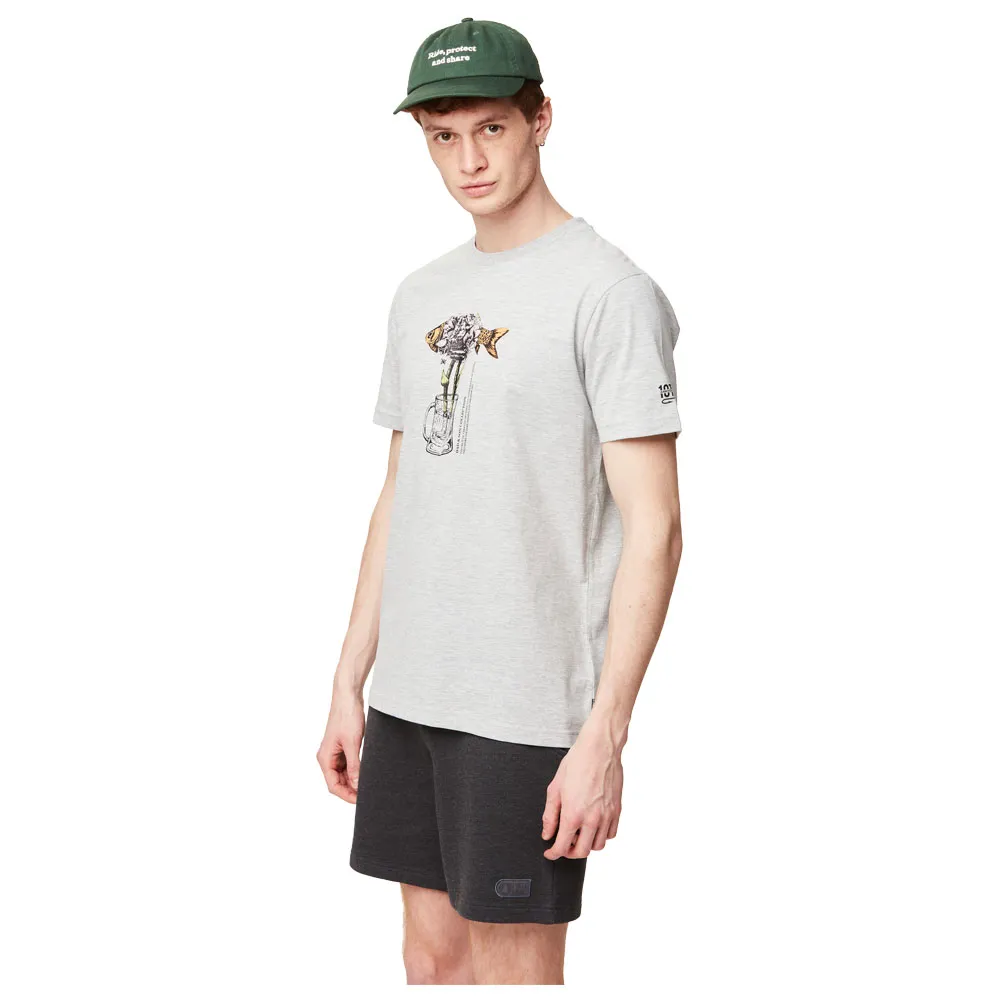 Camiseta Picture Dad & Son Bouquet Grey Melange