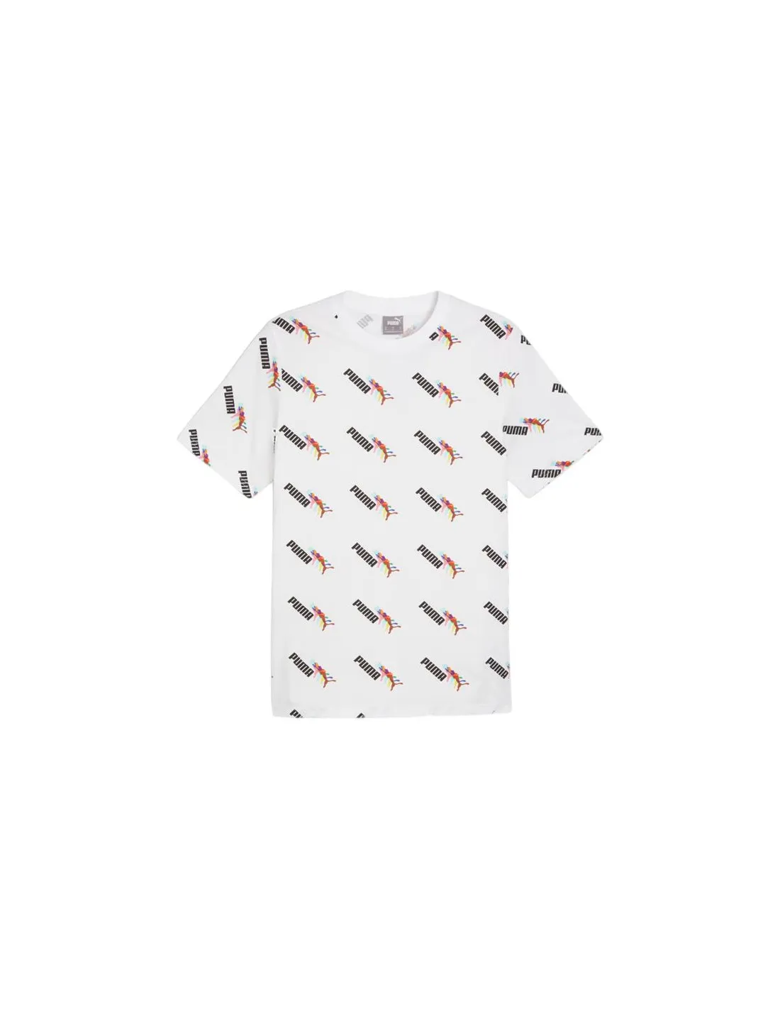 Camiseta Puma Essentials+ LOVE NS AOP Blanco Hombre